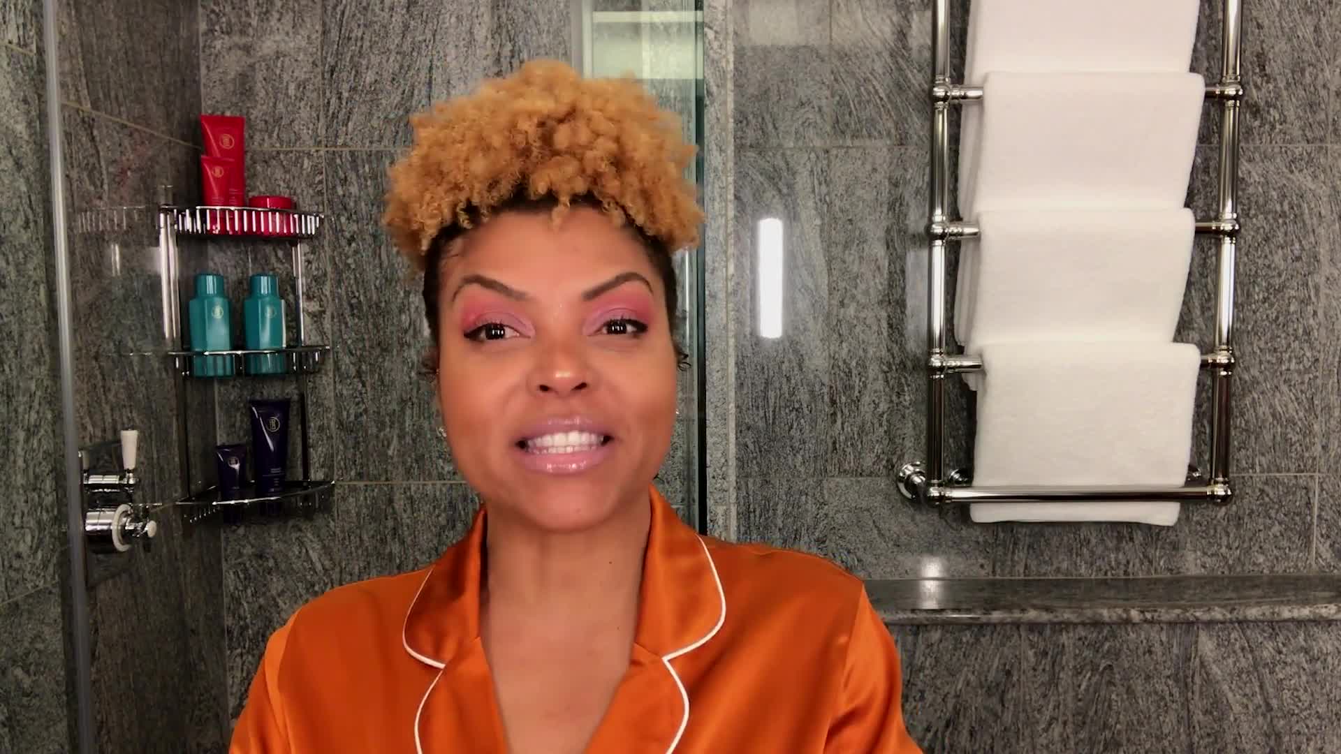 Watch Taraji P. Henson’s Guide to Defined Curls and PostFlight Skin(01)