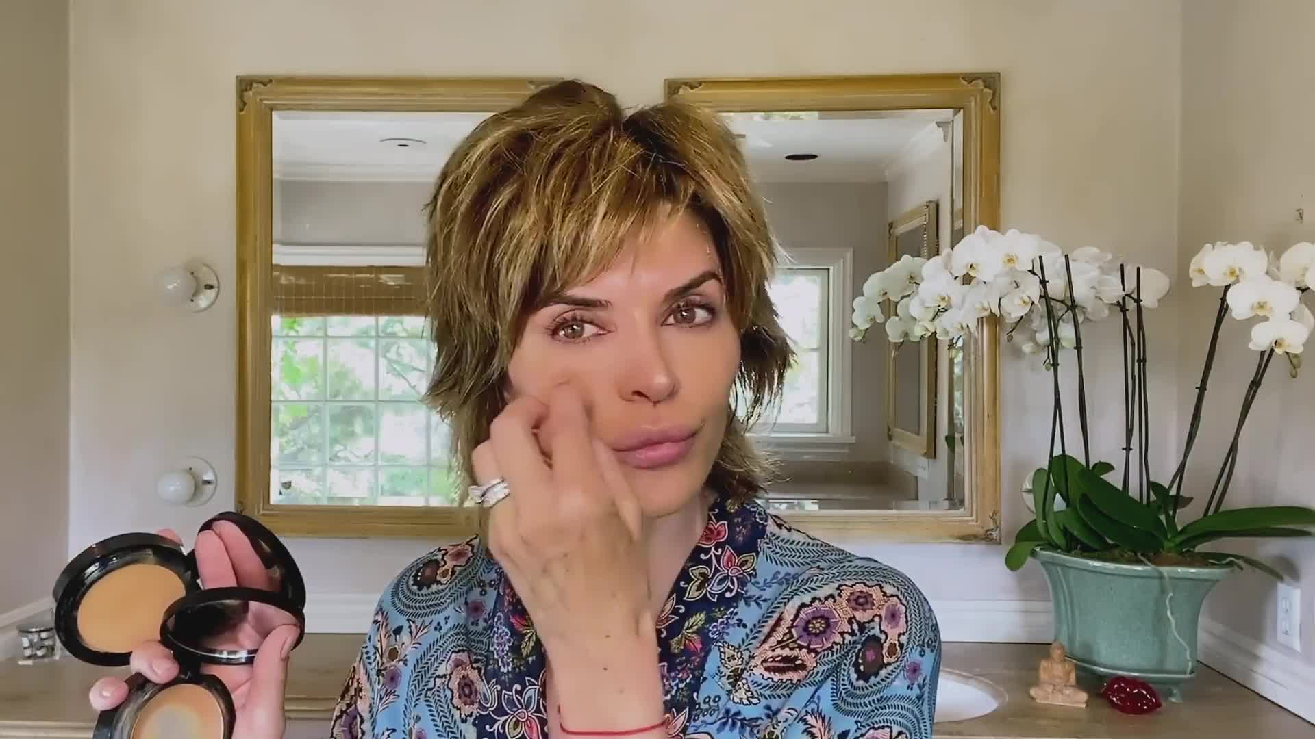 Watch Lisa Rinna s Guide to Ageless Skin a Classic Smoky Eye and  