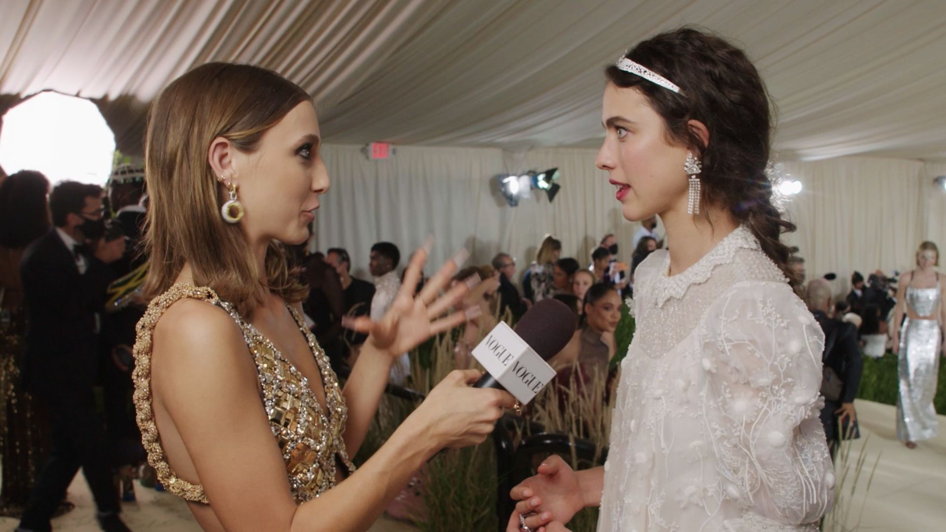 Watch Margaret Qualley Took Her Gala Inspiration From Chanel