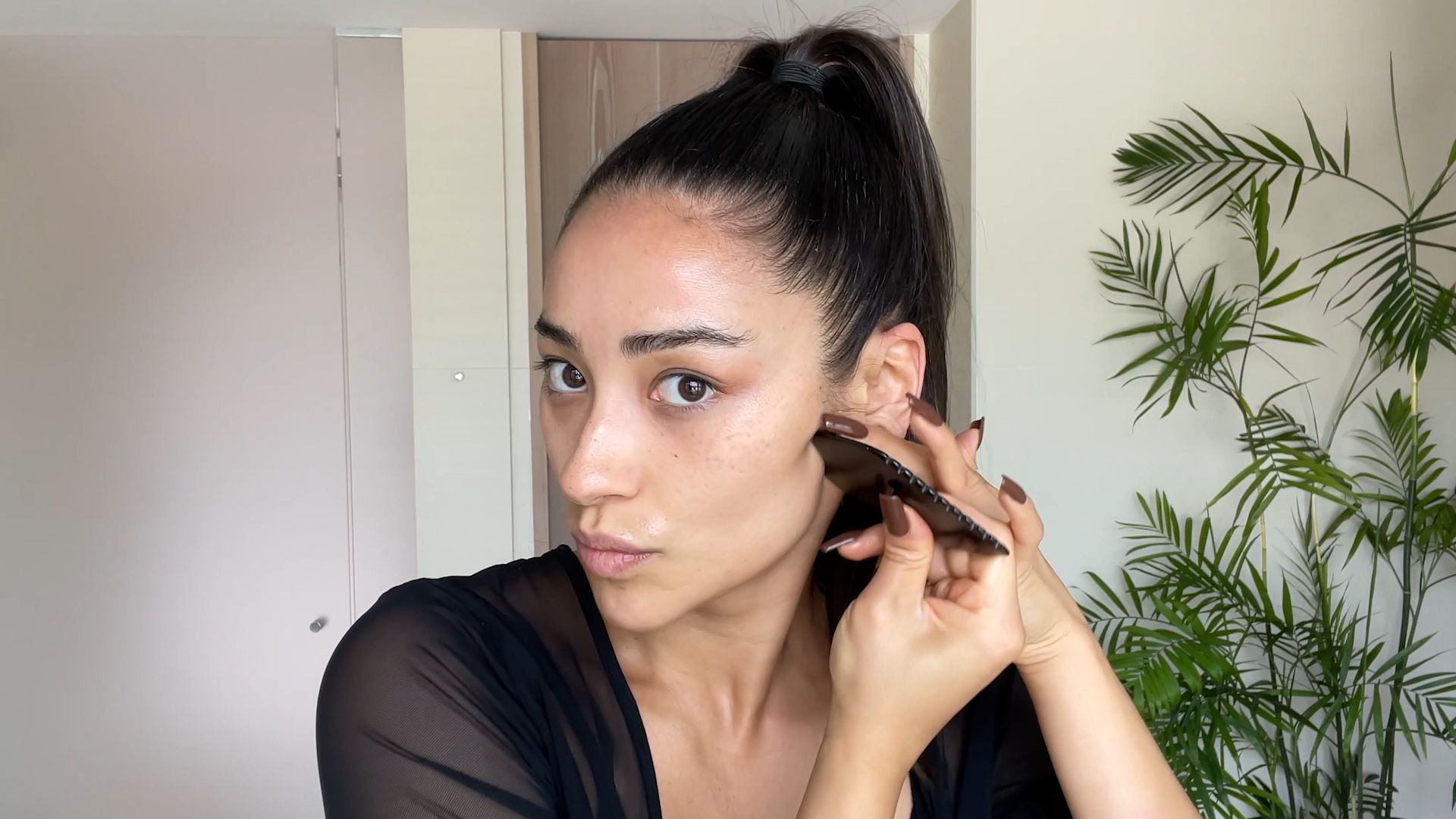 Watch Shay Mitchell Breaks Down Her 58-Step Beauty Guide, From Face Masks to False Eyelashes Beauty Secrets Vogue