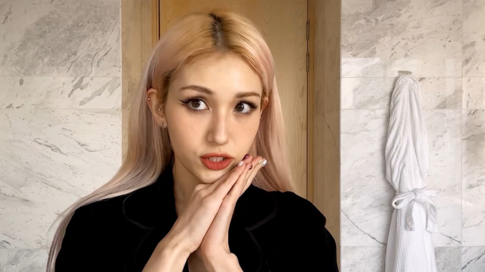 Watch Jeon Somi on How to Recreate Her Anymore Music Video Look—From Depuffing Skin to Foolproof Eyeliner Beauty Secrets Vogue picture picture