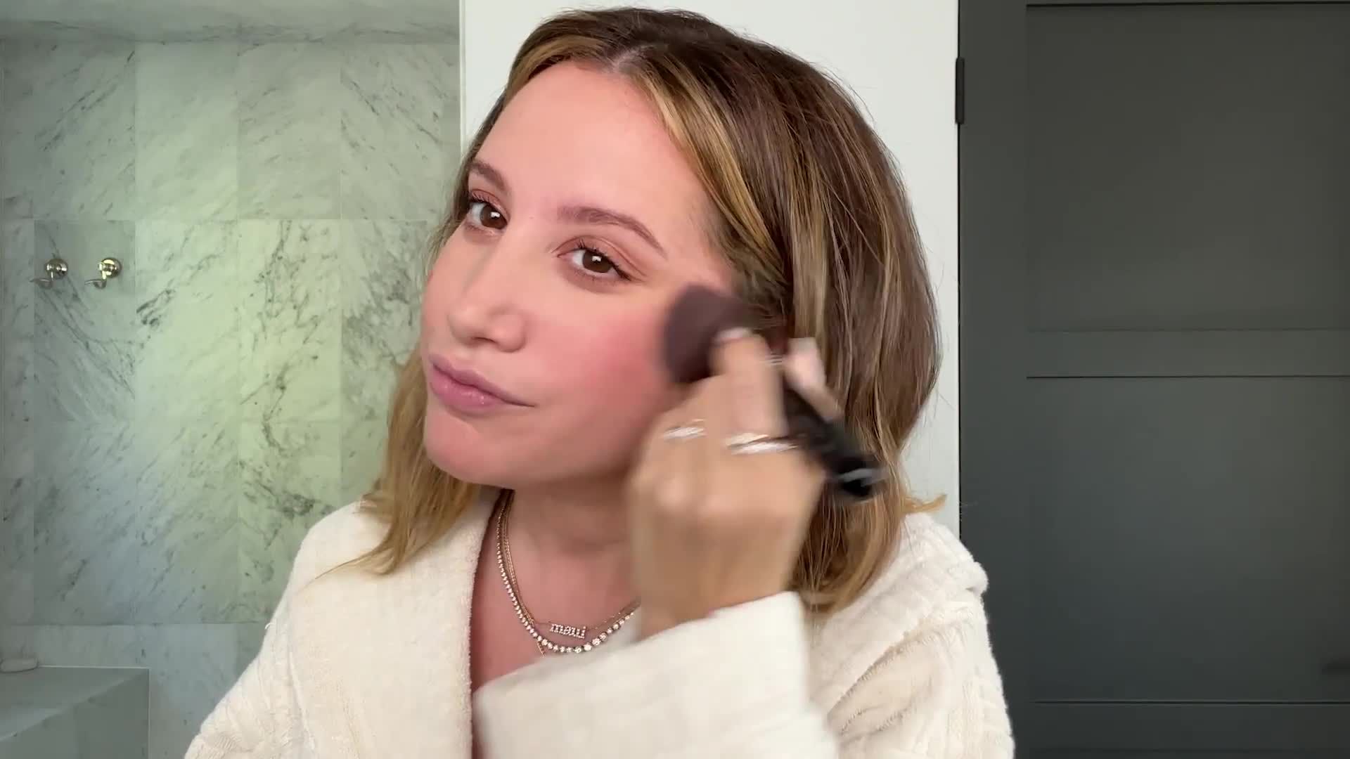 Watch How Ashley Tisdale Eases Her Anxiety Through Skin Care, Beauty  Secrets