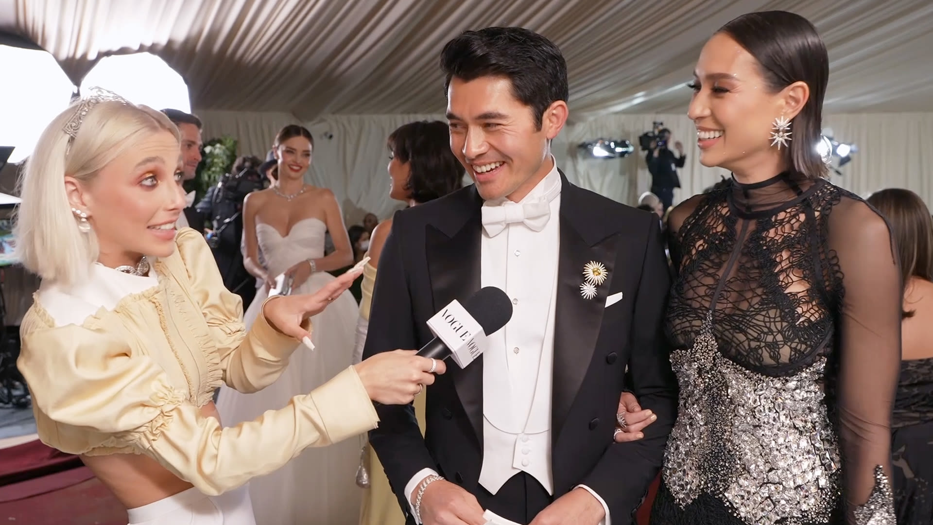 Watch Henry Golding & Liv Lo on Their Timeless Tom Ford Met Looks Met