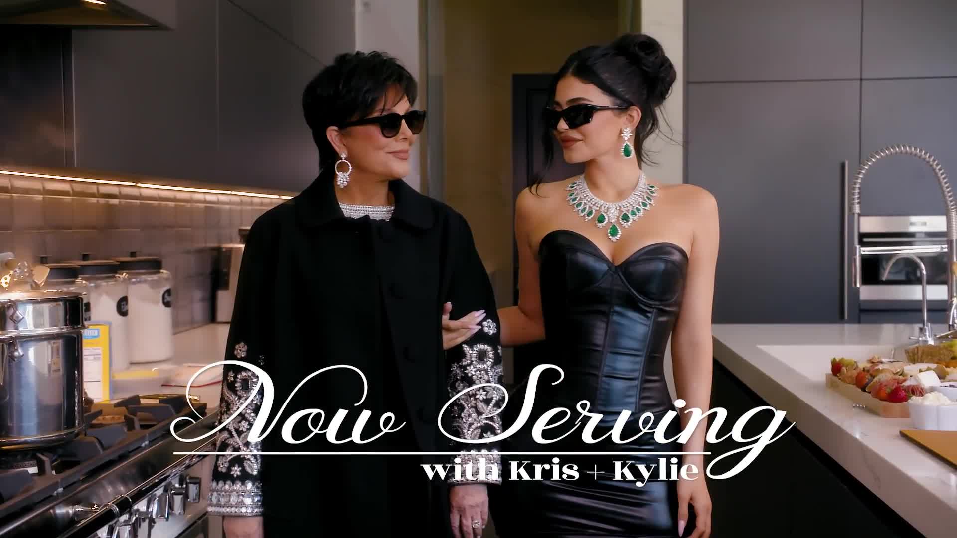 Vogue Cooking With Kris Jenner And Kylie Jenner 