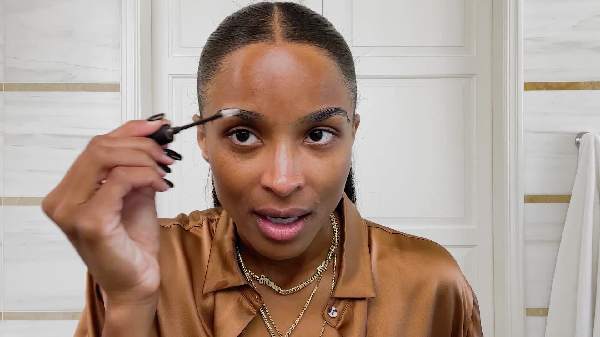 Watch Ciaras Guide To Glowing Skin And Power Brows Beauty Secrets Vogue