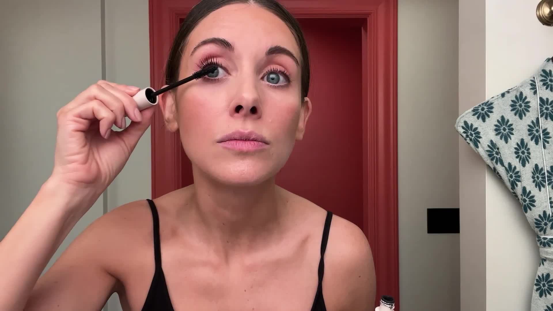 Watch Alison Brie's Guide to Post-Workout Skin Care and Date Night Makeup, Beauty Secrets