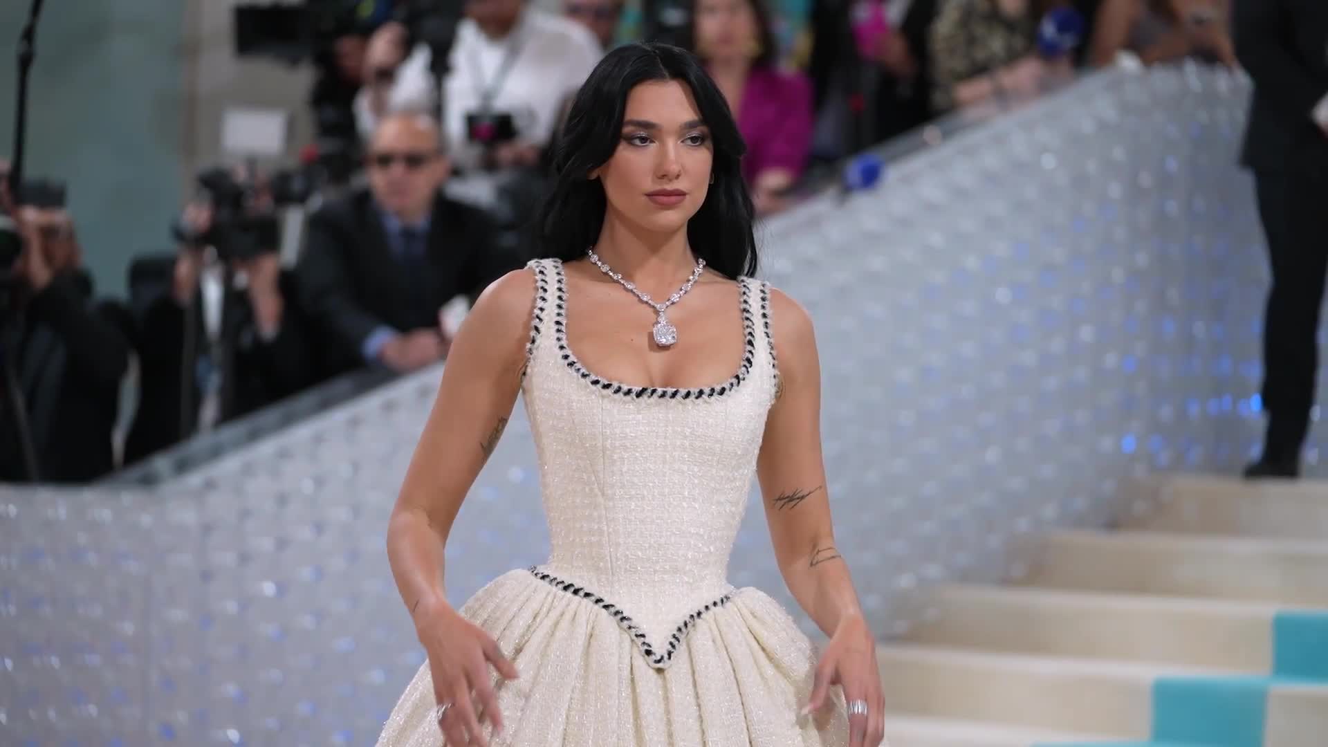 Dua Lipa Wore Vintage Chanel and a History-Making Diamond to the Met Gala