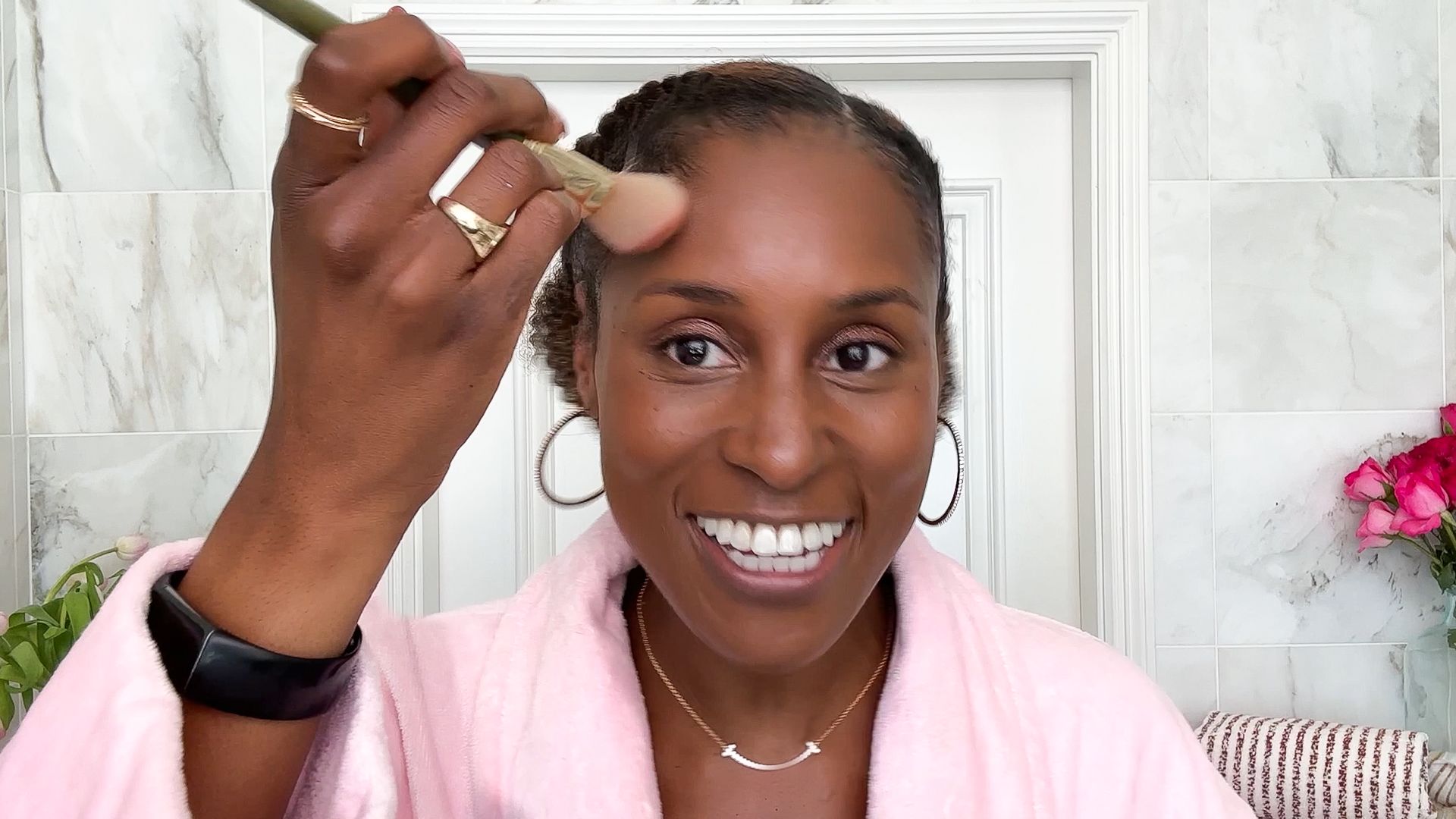 Watch Issa Raes Guide to Dry Skin Care and In-Office Makeup Beauty Secrets Vogue photo