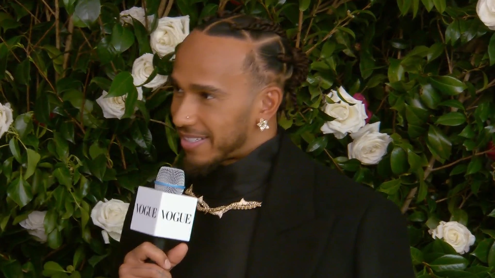 Watch Lewis Hamilton on His Black HistoryInspired Met Look Met Gala Vogue