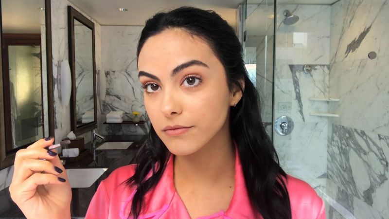 Watch Beauty Secrets Camila Mendes On Riverdale Concealing A Zit And Achieving A Flawless Glow Vogue Video Cne Vogue Com Vogue