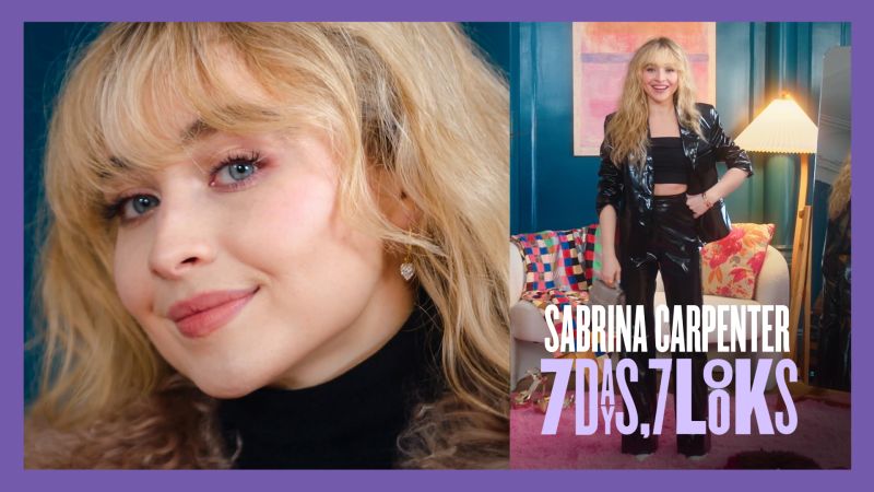 Sabrina Carpenter On Statement Coats 
