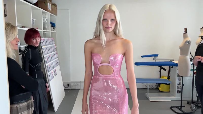 Nensi Dojaka Won London Fashion Week—Here's Everything You