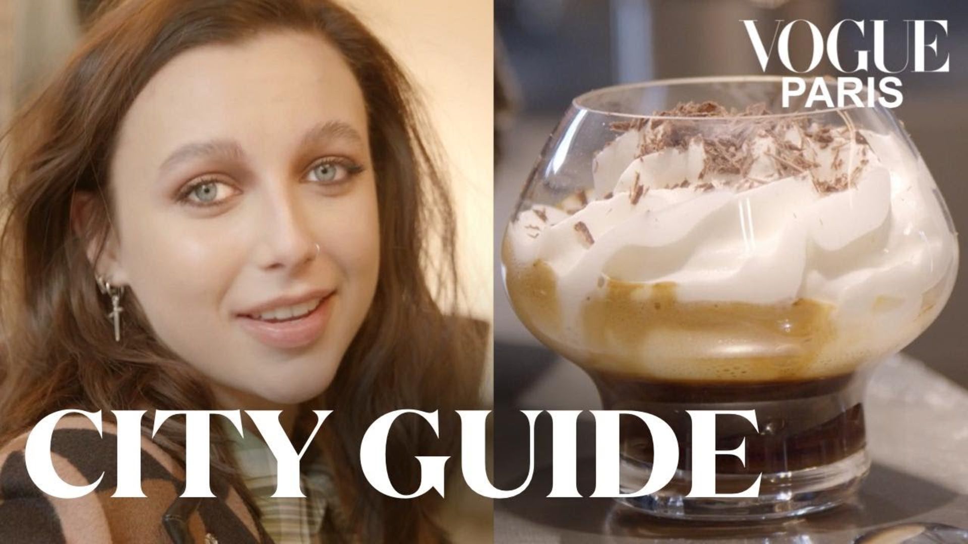 Voir Emma Chamberlain tests the 3 best coffee shops in Paris City Guide City Guide Vogue