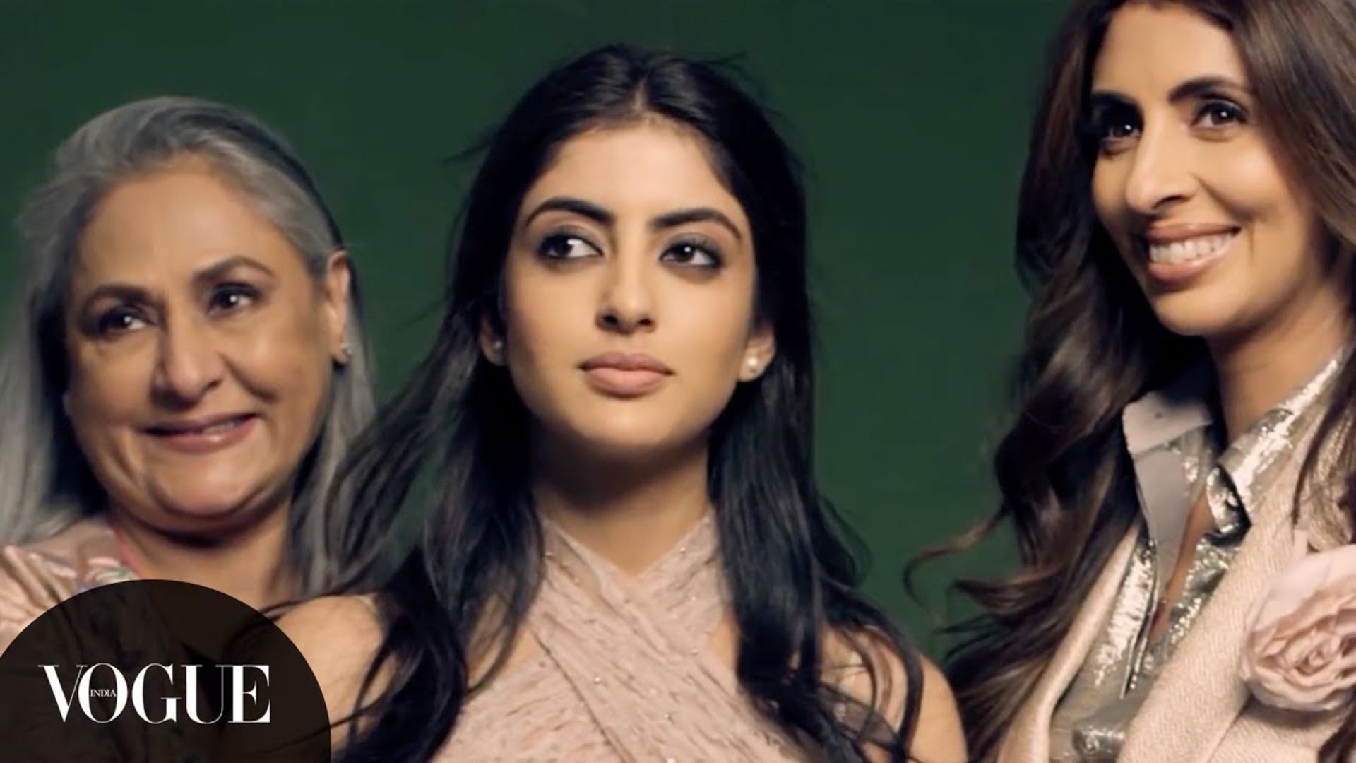 Watch Jaya, Shweta Bachchan Nanda and Navya Naveli Nanda in Vogue India