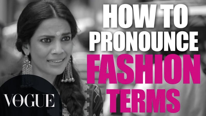 How to pronounce designer labels
