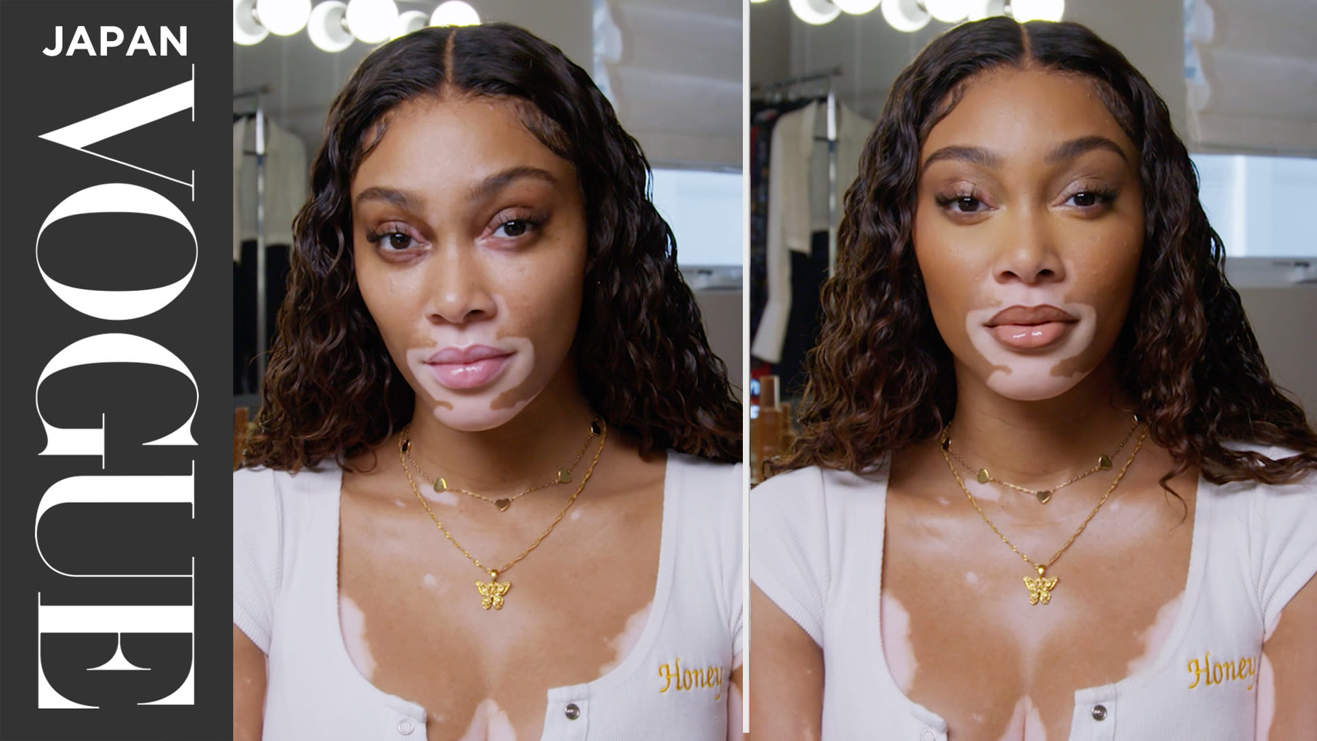 Watch モデルのウィニー ハーロウが 10分 メイクを紹介 Beauty Secrets Vogue Japan