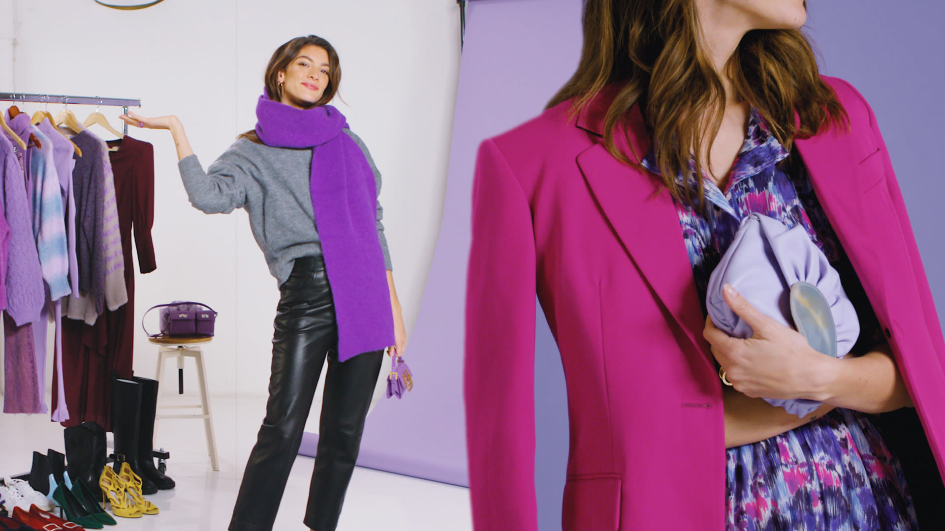 Ver Cómo combinar el color lila | Escuela de Moda | Vogue