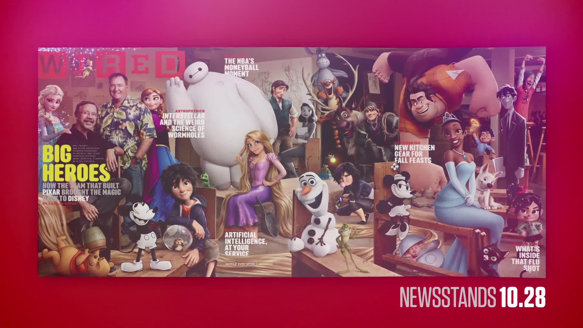 Watch WIRED - November 2014 - The Big Heroes of Disney Animation | WIRED