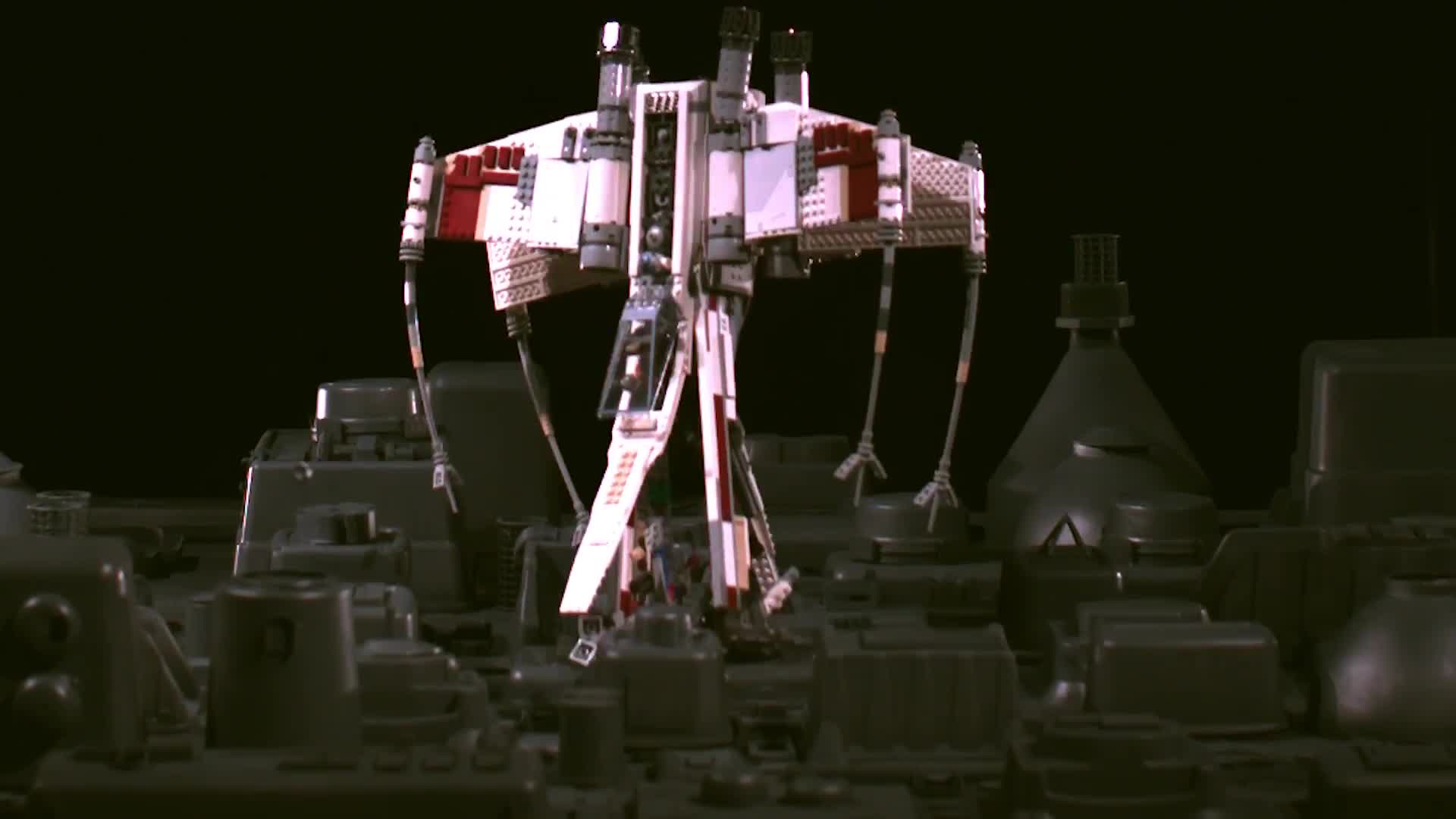 Watch Behind the Scenes: Star Wars Lego X-Wing Fighter vs. Death Star, Star Wars Lego Destruction