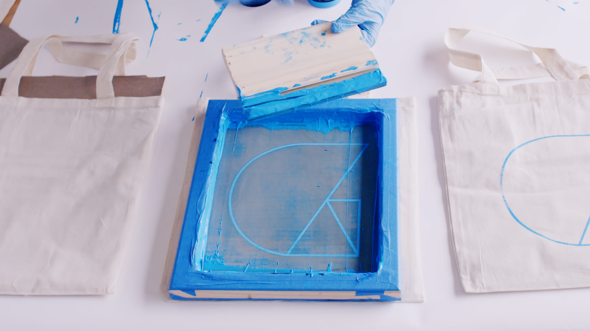 DIY Screen Printing without Photo Emulsion 