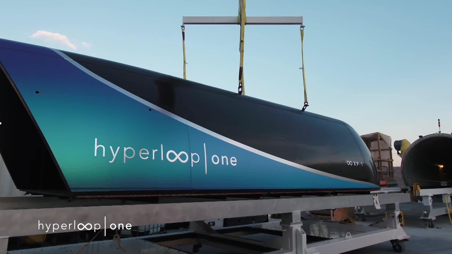 Watch Watch the Hyperloop Complete Its First Successful Test