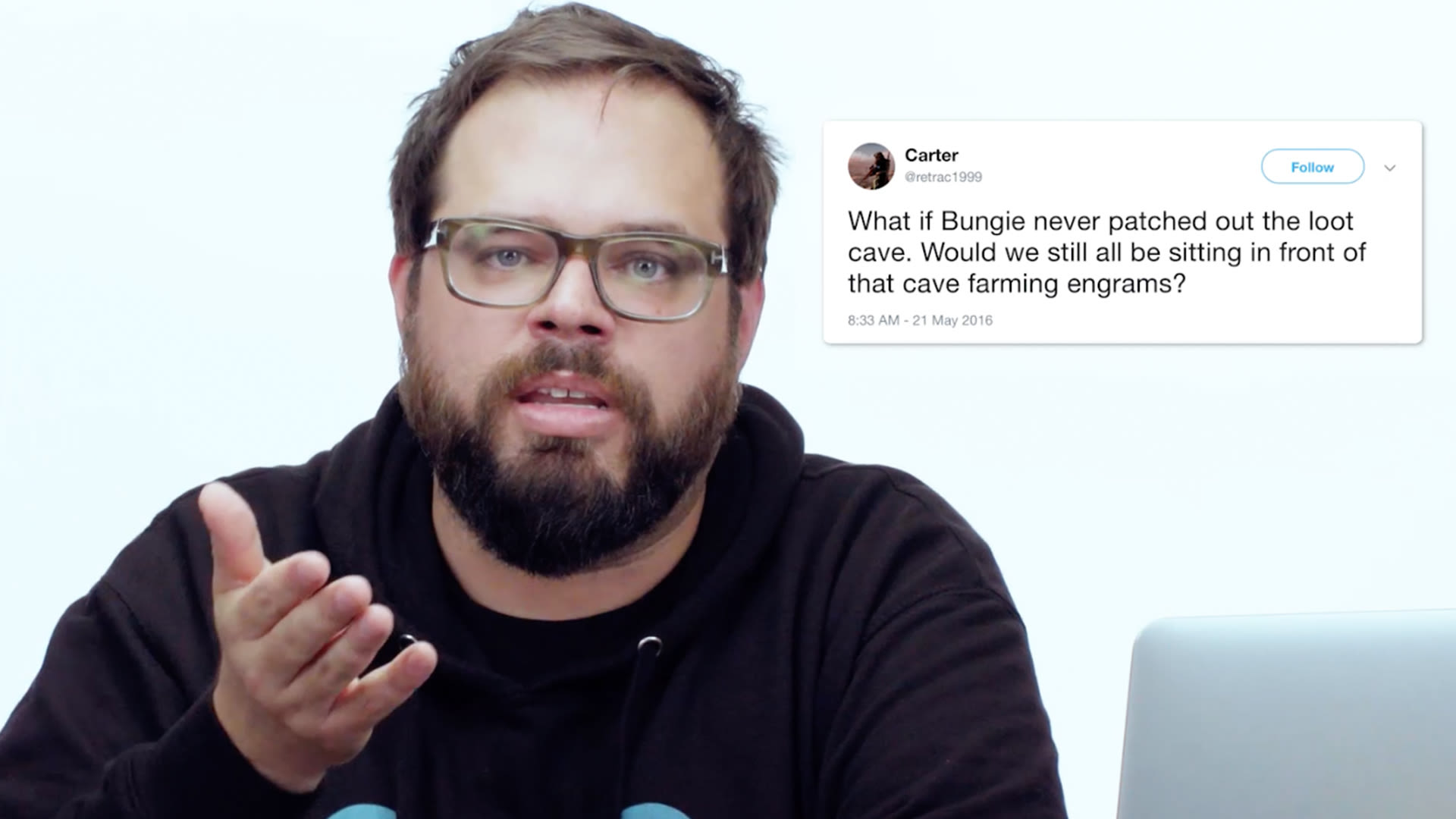 Watch Bungie's Luke Smith Answers Destiny Questions From Twitter, Tech  Support