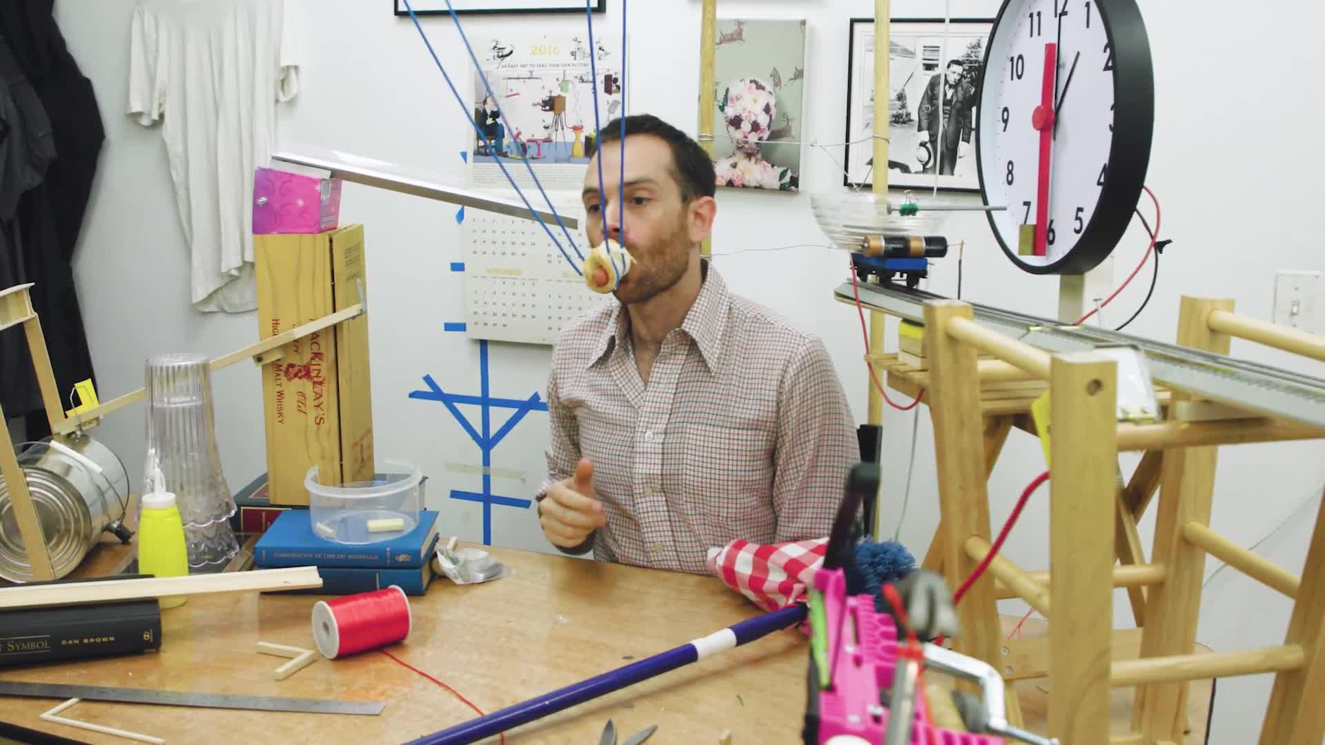 Watch How Joseph's Machines Builds Crazy Contraptions Obsessed WIRED