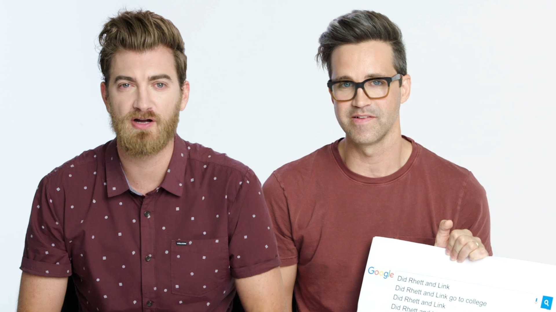 Watch Rhett Link Answer The Web S Most Searched Questions Autocomplete Interview Wired