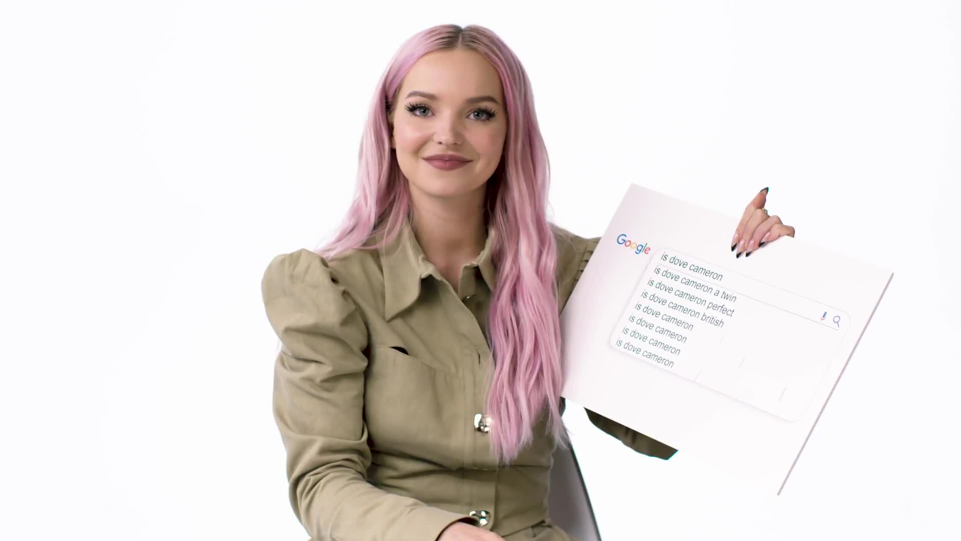 Watch Dove Cameron Answers the Web's Most Searched Questions