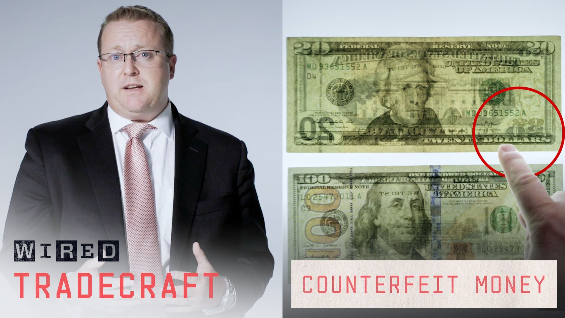 Watch Former Secret Service Agent Explains How to Detect Counterfeit