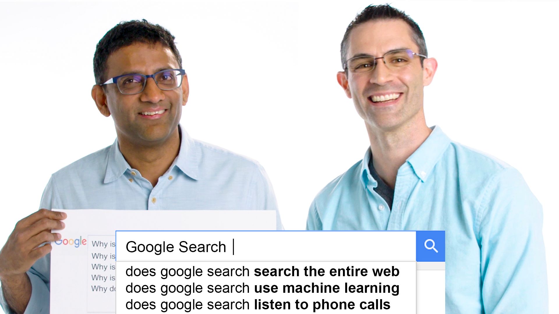 Watch Google Search Team Answers the Web's Most Searched Questions