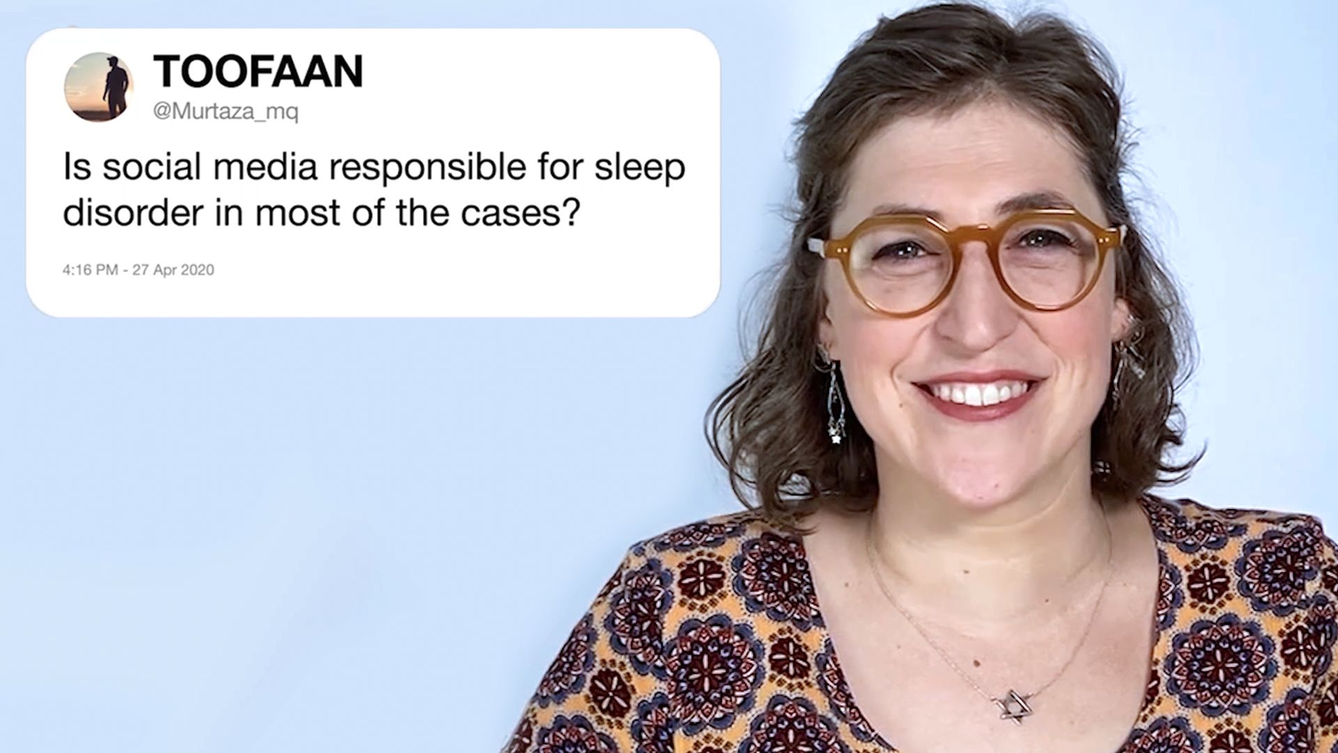 Watch Mayim Bialik Answers Neuroscience Questions From Twitter Tech Support Wired