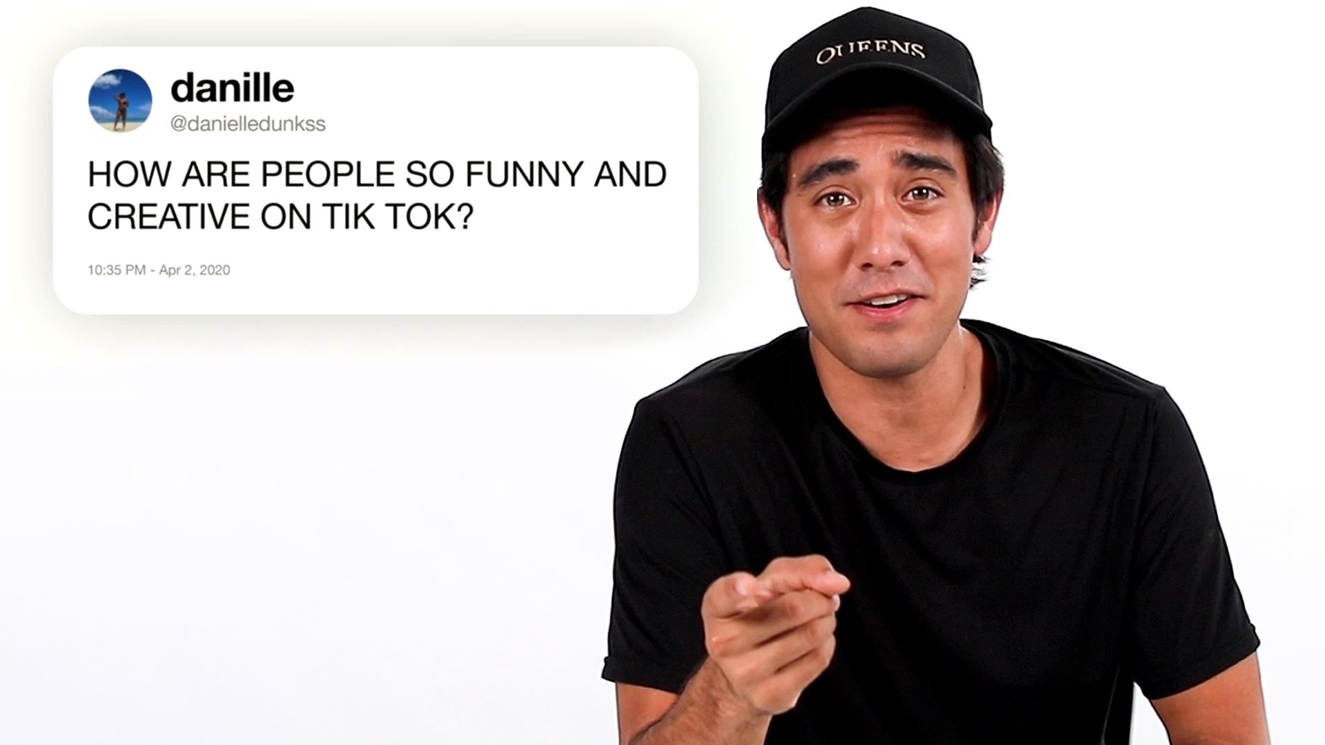 Watch Zach King Answers TikTok Questions From Twitter | Tech Support | WIRED