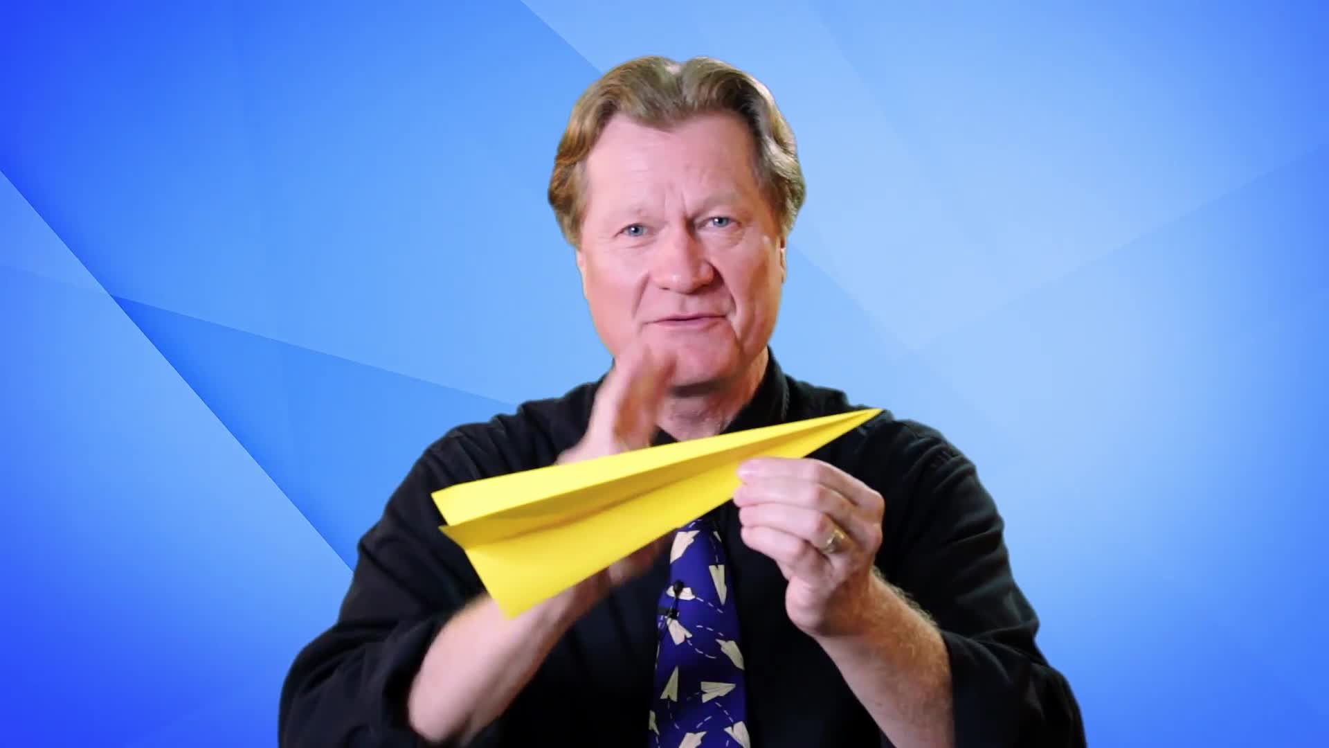 Watch How Paper Airplanes Fly