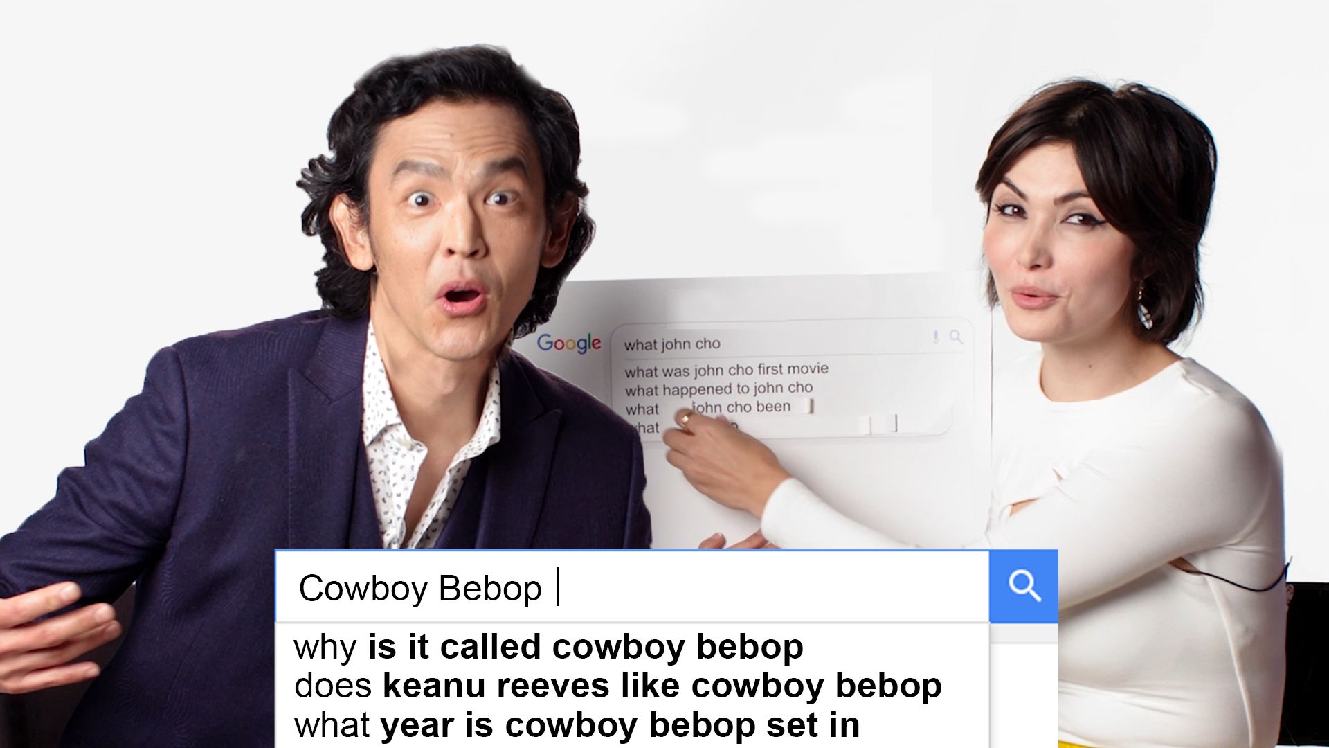 Watch Cowboy Bebop Cast Answer the Web's Most Searched Questions |  Autocomplete Interview | WIRED
