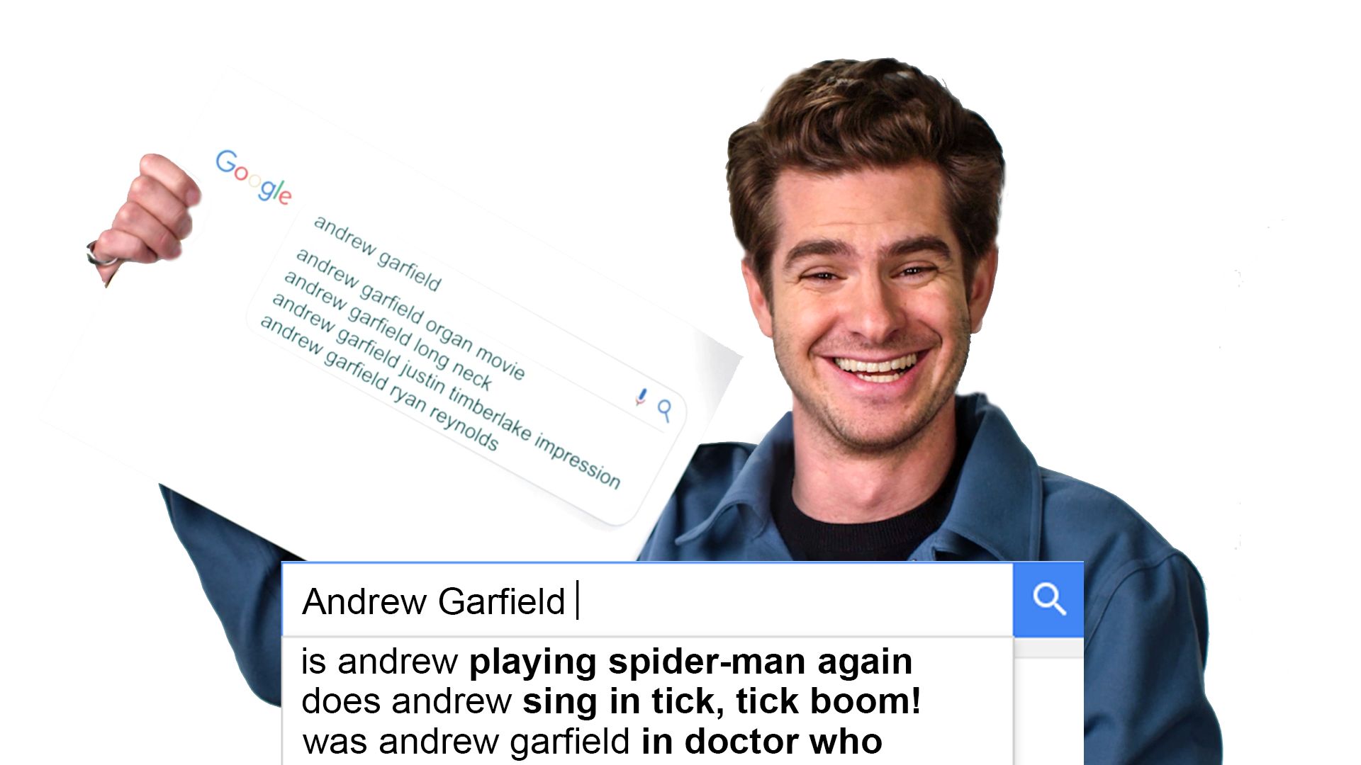 Watch Andrew Garfield Answers the Web's Most Searched Questions |  Autocomplete Interview | WIRED