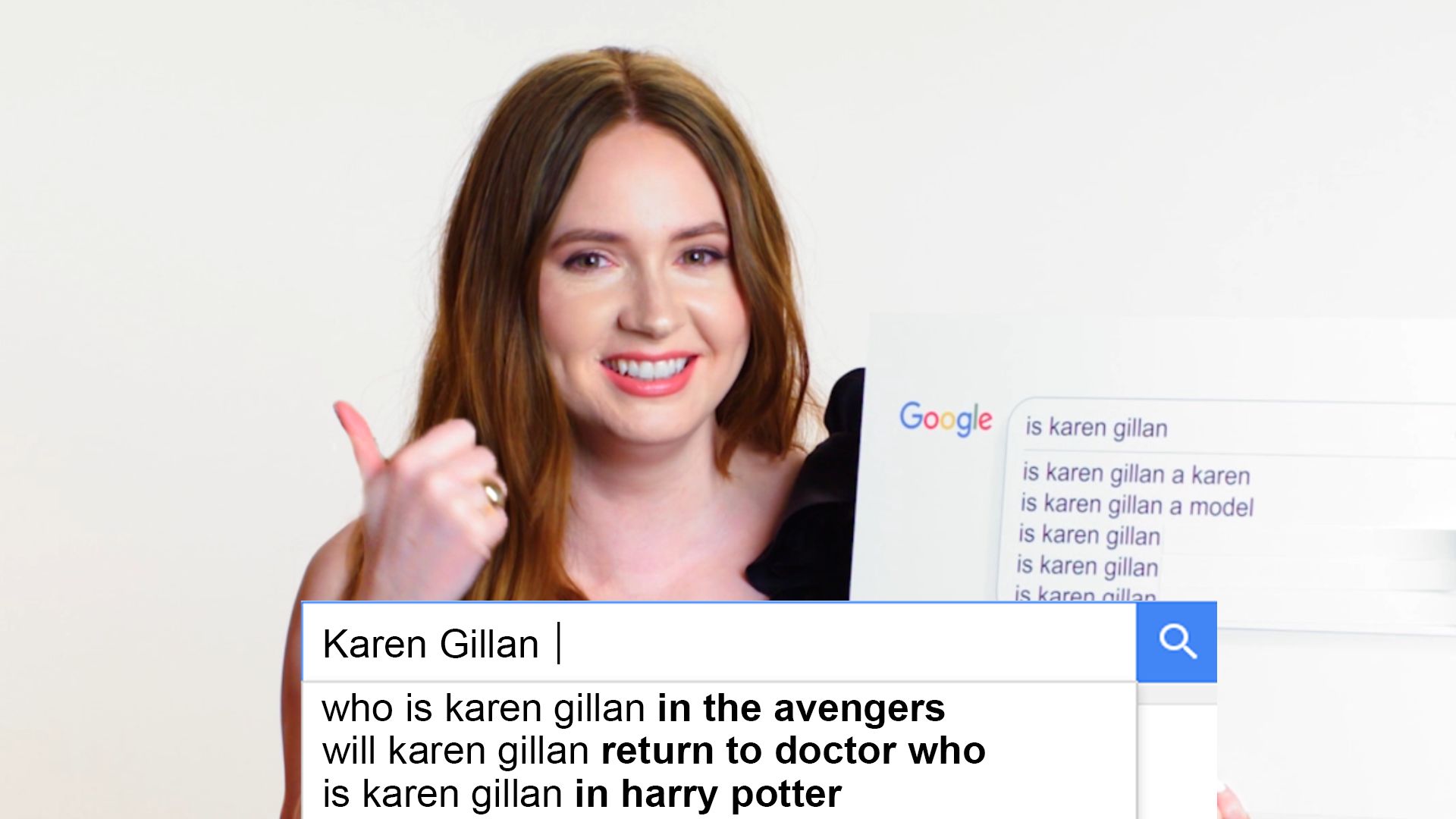Watch Karen Gillan Answers the Web's Most Searched Questions | Autocomplete  Interview | WIRED