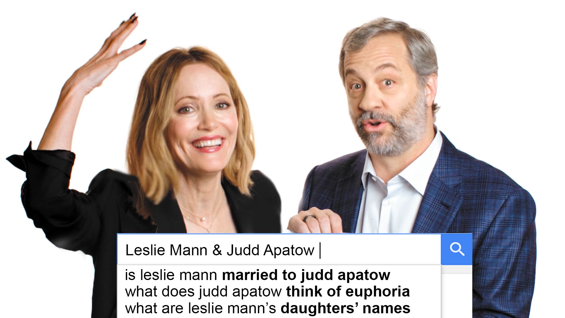 Watch Leslie Mann & Judd Apatow Answer the Web's Most Searched Questions, Autocomplete Interview