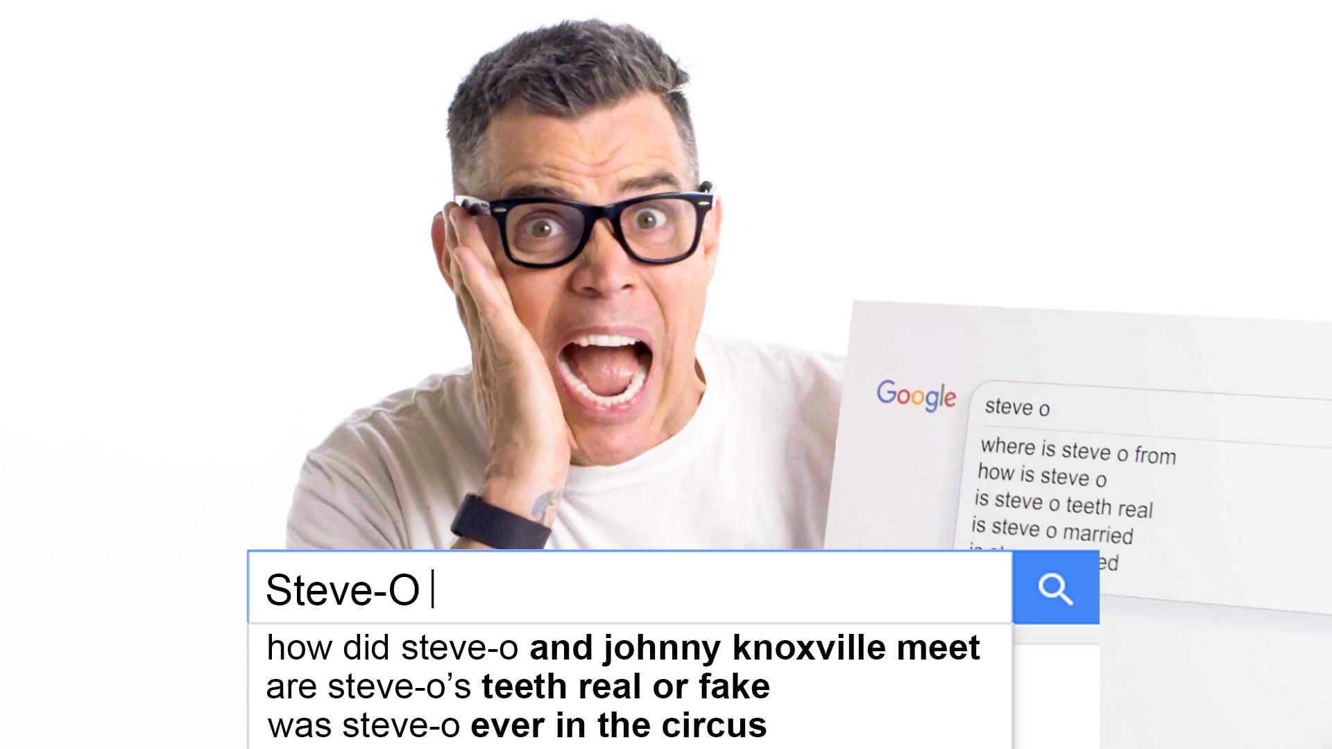 Watch Steve-O Answers the Web's Most Searched Questions | Autocomplete  Interview | WIRED