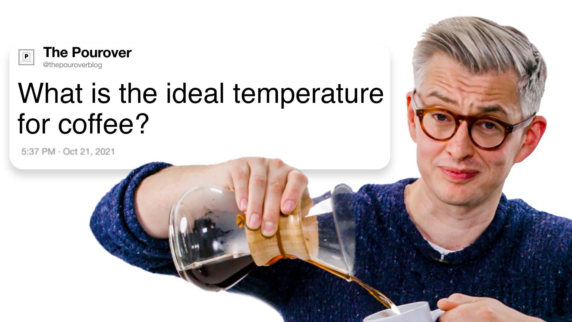 Watch James Hoffmann Answers Coffee Questions From Twitter Tech Support WIRED