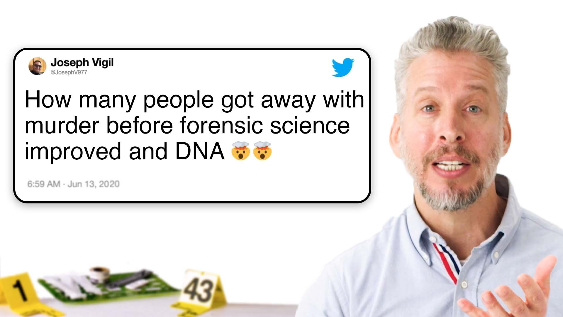 Watch Forensics Expert Answers Crime Scene Questions From Twitter ...