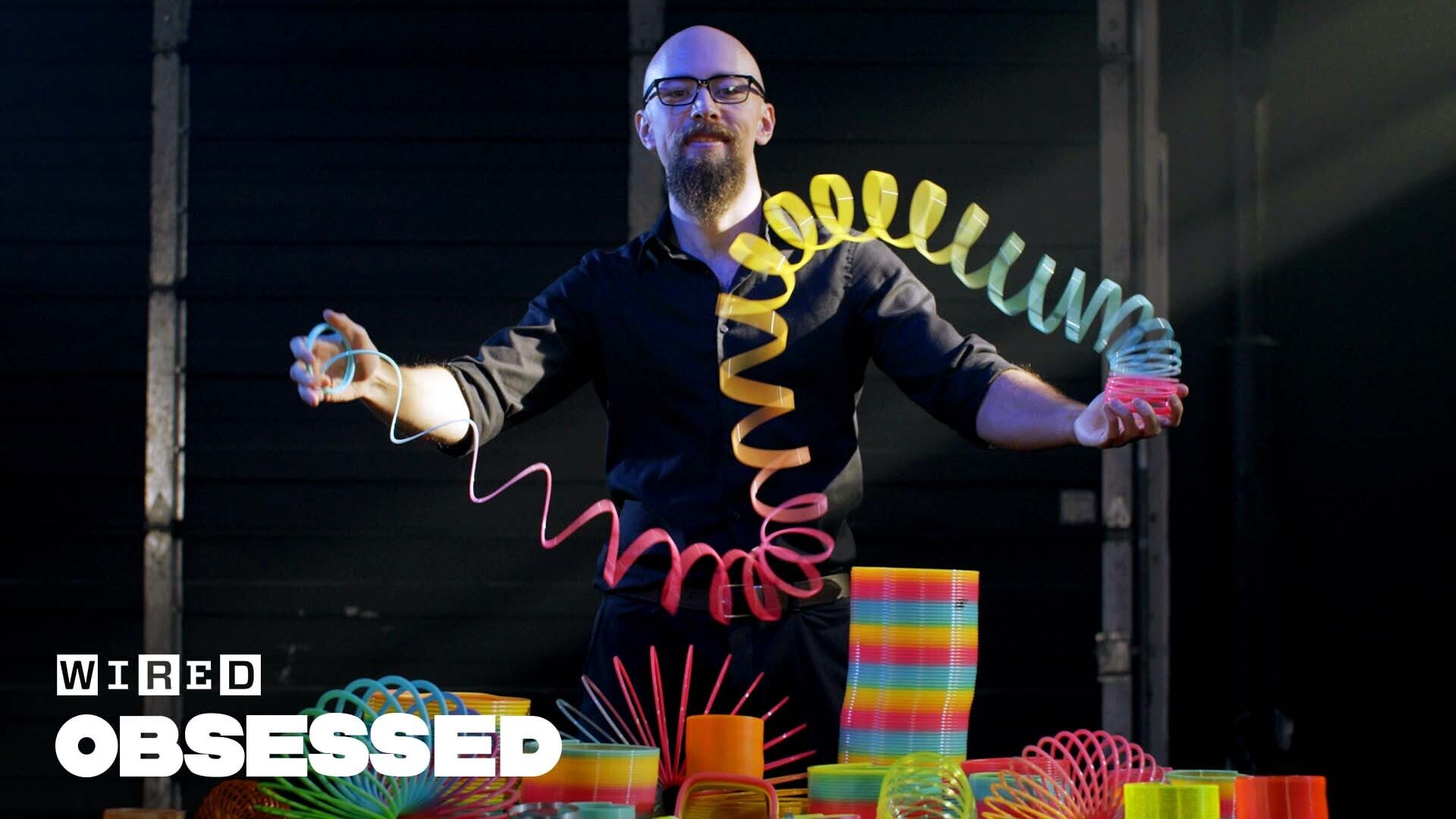wired obsessed how this guy mastered the slinky