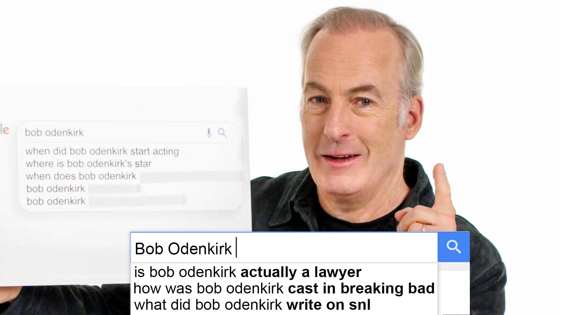 Watch Bob Odenkirk Answers the Webs Most Searched Questions Autocomplete Interview WIRED image