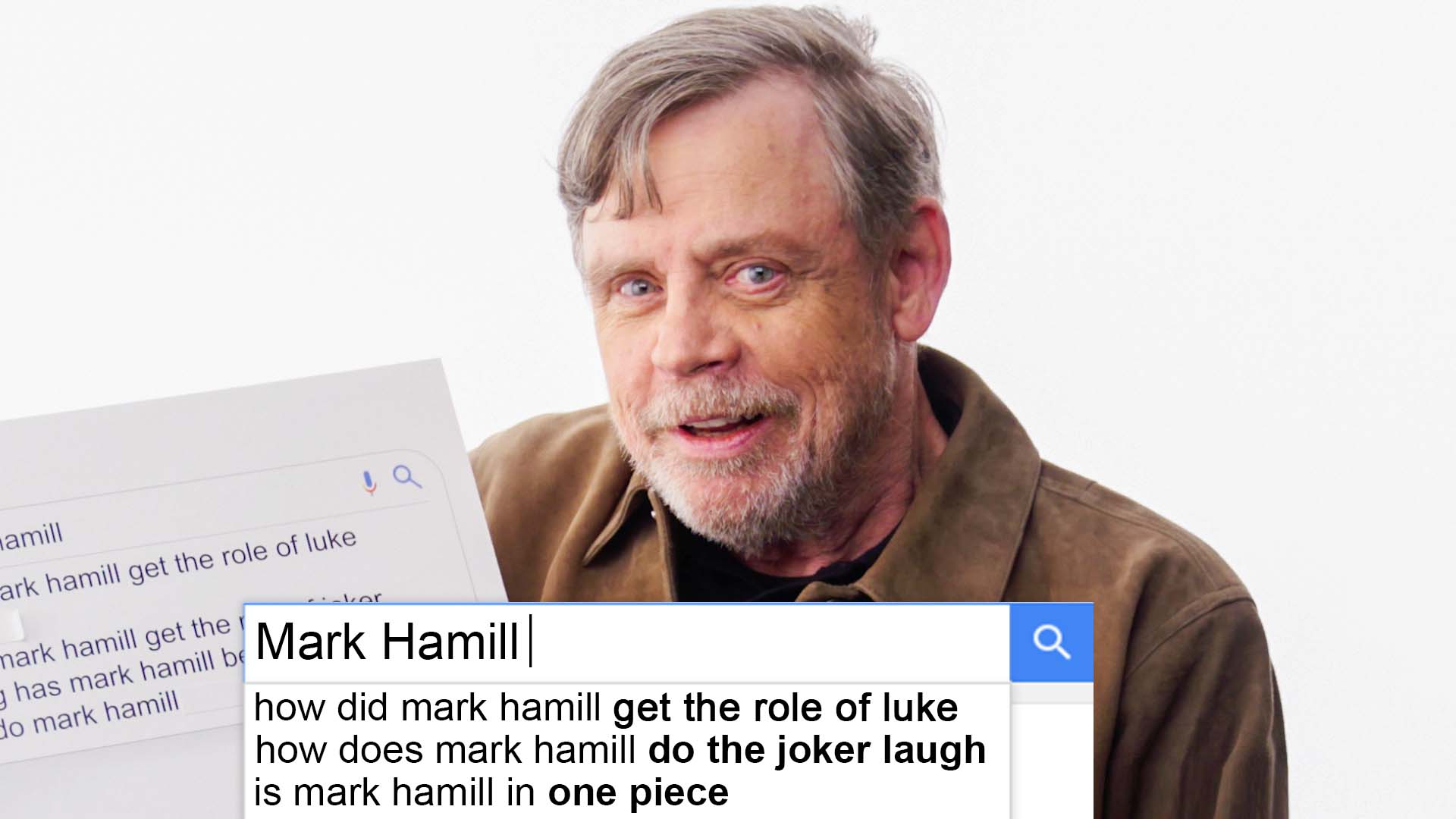 Watch Mark Hamill Answers the Web's Most Searched Questions, Autocomplete  Interview