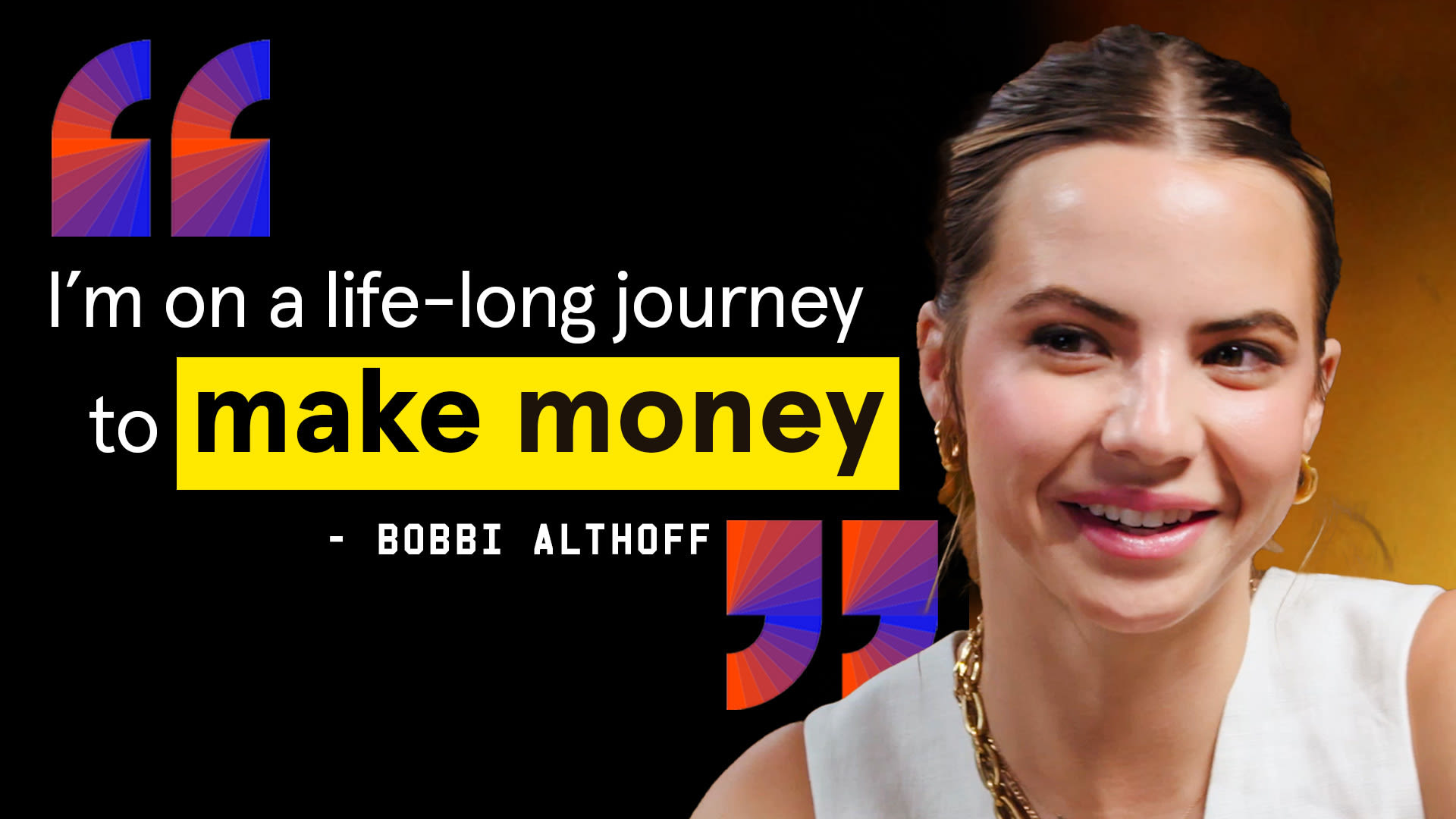 Watch Bobbi Althoff's Success Is No Accident The Big Interview WIRED(02)