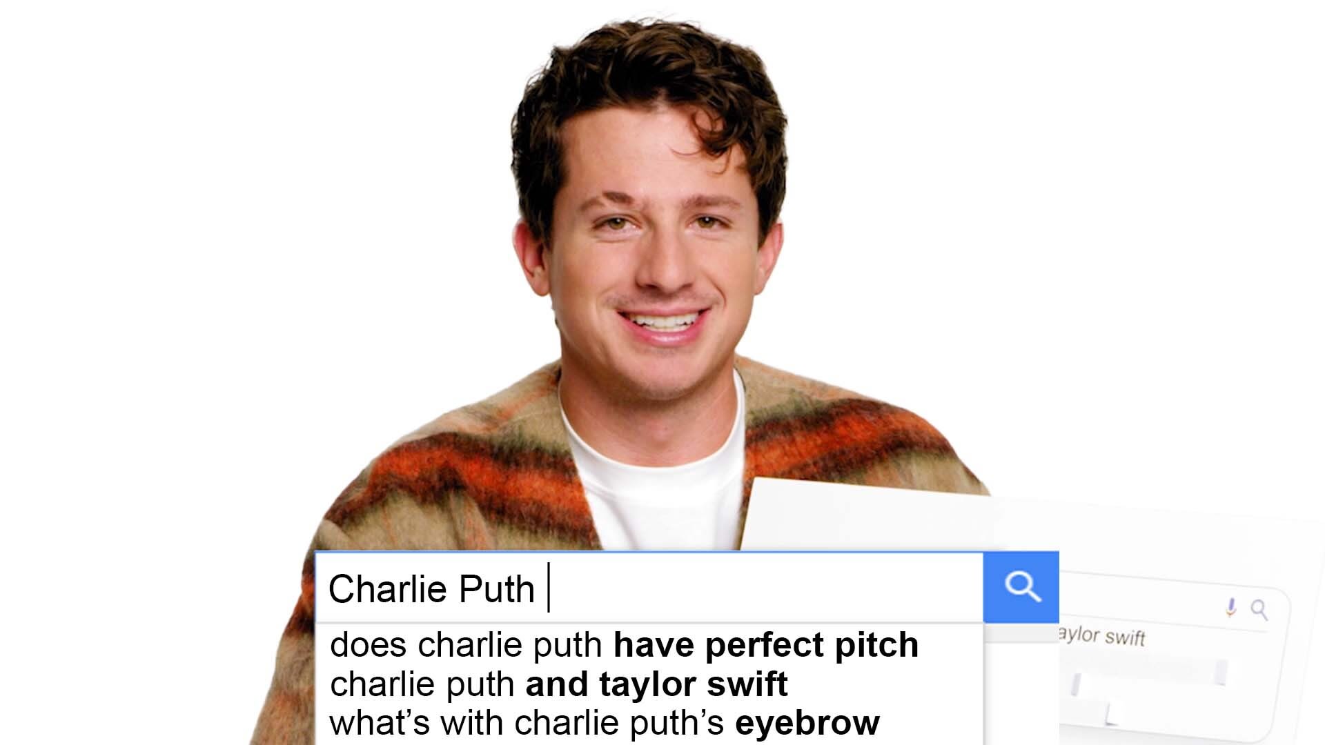 Watch Charlie Puth Answers The 's Most Searched Questions Interview WIRED
