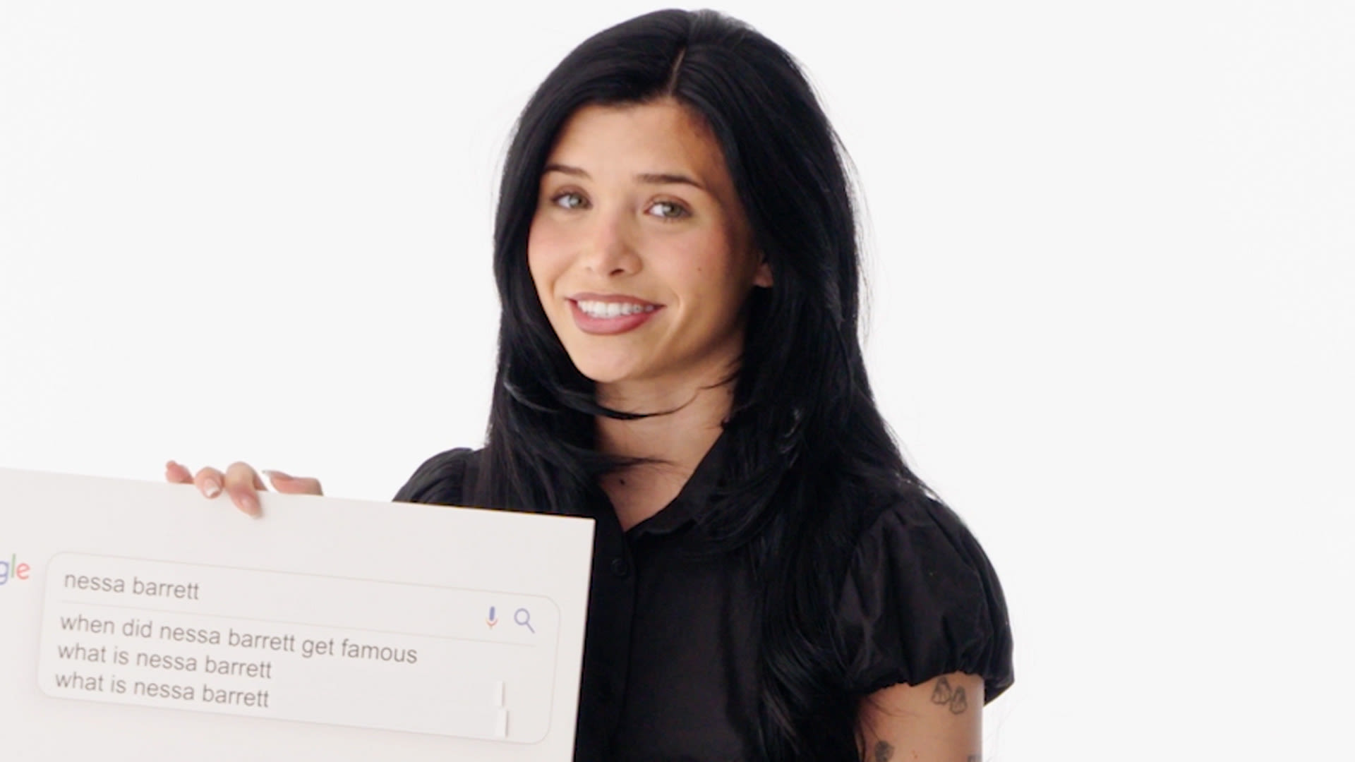 Watch Nessa Barrett Answers The Web's Most Searched Questions