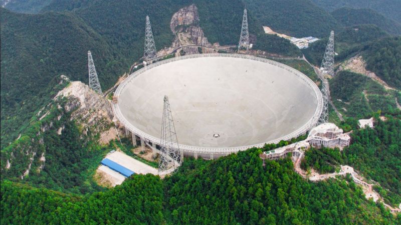 largest satellite dish