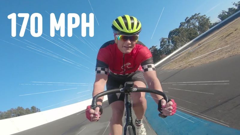 fastest cycling speed