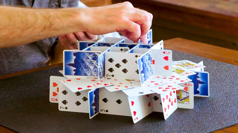 Watch How To Stack Playing Cards Wired Video Cne Wired Com Wired
